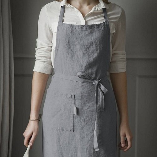 Linen Bib Apron